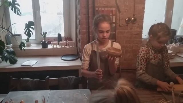 Мастер класс как сделать " миску из глины " в Ярославле смотреть онлайн