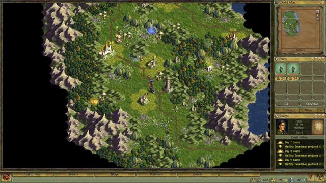 Age of Wonders ... (PC) [1999] Gameplay смотреть онлайн