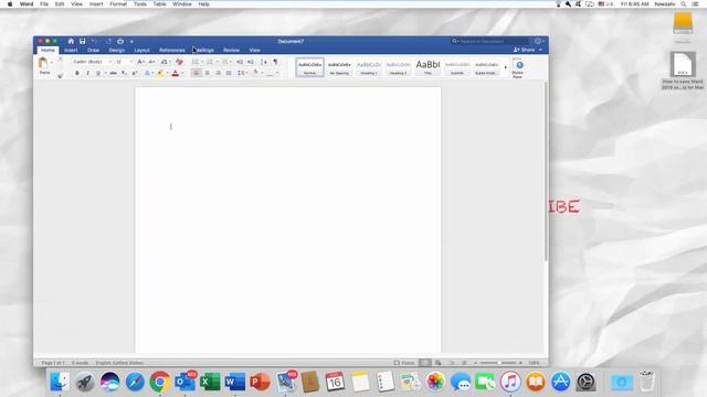 How to Save Word 2019 as Read Only for Mac | Microsoft Office for macOS смотреть онлайн