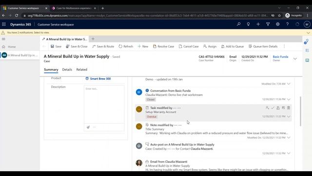 Timeline Updates in Dynamics || Customize Form in Timeline Section смотреть онлайн