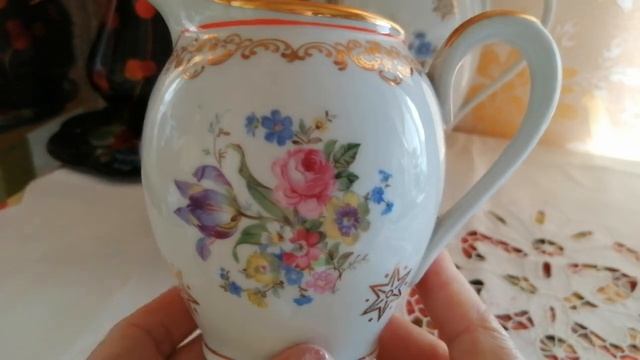 #Фарфор Германия "МЕЙСЕНСКИЙ БУКЕТ# смотреть онлайн