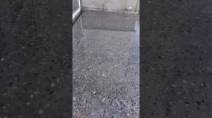 Шлифовка бетонной плиты алмазным гибким диском номер 50