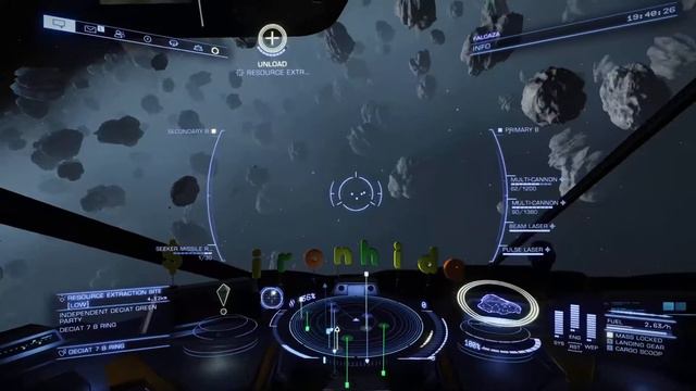 Elite Dangerous - Engineer material hunting in - Haz Res Zones plus wake scanning. смотреть онлайн