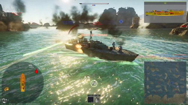 War Thunder || Naval Warfare - Elco PT-314 смотреть онлайн