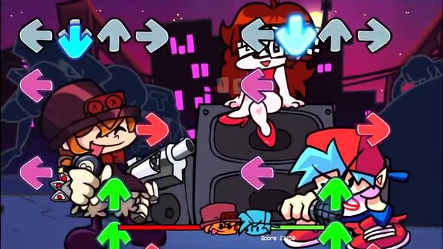 Peacock's World in hard mode (Hell), mod para fnf skullgirls смотреть онлайн