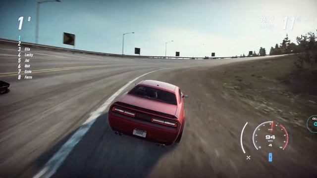 Need For Speed Heat- DODGE CHALLENGER SRT8 '14 [MAX BUILD 1,413 HP] смотреть онлайн
