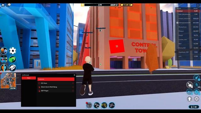 Roblox Jailbreak Script - Kill Aura | Silent Aim | Wall Bang смотреть онлайн
