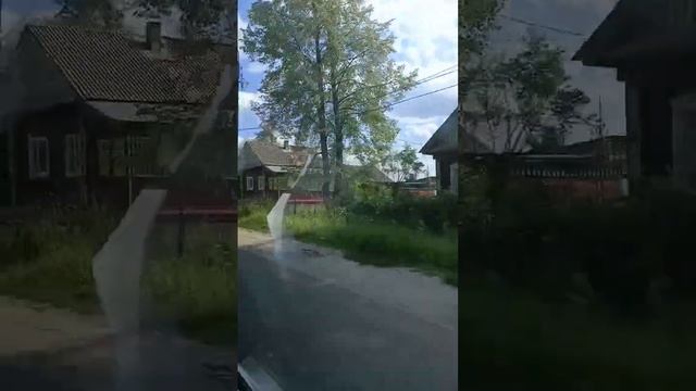 Приехали к бабушке в гости) Костромская область. смотреть онлайн