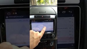 Android магнитола JOYING в Touareg NF 2013 года.