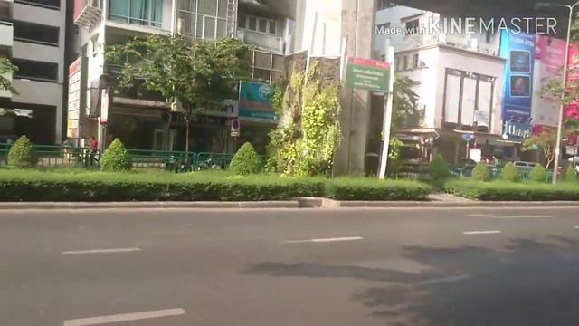 Прогулка по городу Бангкок, Тайланд смотреть онлайн