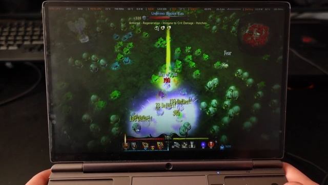 GPD WIN MAX 2 - Intel 1260p - Victor Vran (modded): Broodmother Run смотреть онлайн