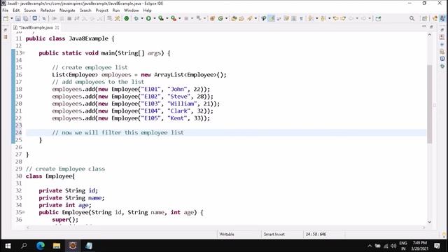 Java 8 Stream Filter Example | Java 8 Examples | Java Inspires смотреть онлайн