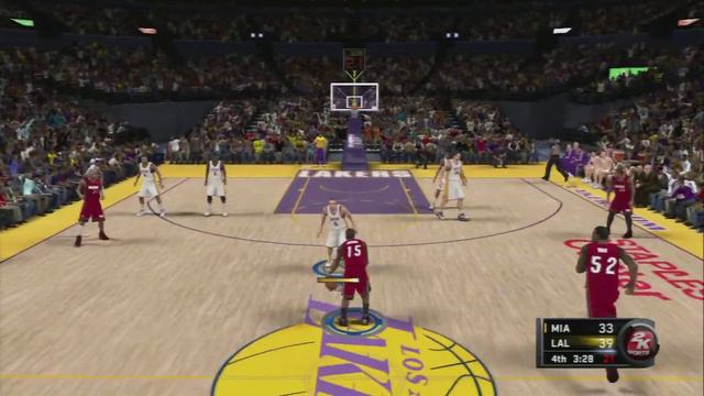 NBA 2K11 - 2013 14 Rosters Heat vs Lakers 2nd Half смотреть онлайн
