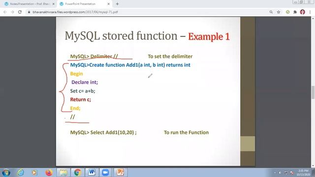 PLSQL- Function - Part-1 смотреть онлайн