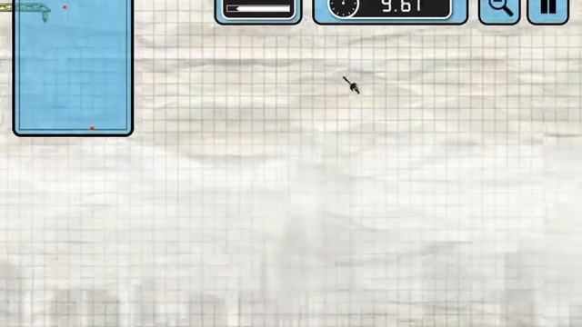 Stickman Base Jumper Walkthrough - Stage 2 - Jump 3 - 3 Stars (13 of 50) смотреть онлайн