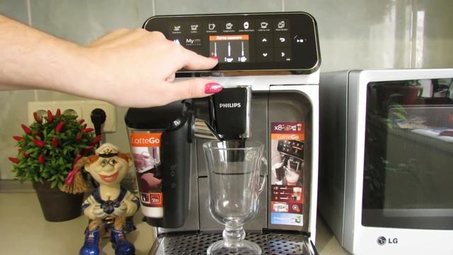 Обзор кофемашина Philips 4300 Series EP4349/70 / Philips 4300 Series EP4349/70 Cavo Machine