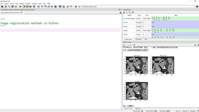 120 - Image registration methods in python смотреть онлайн