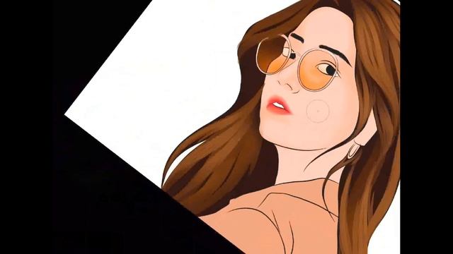 How to make vector portrait from mobile | Vector portrait on Infinite painter app | Vector art | смотреть онлайн