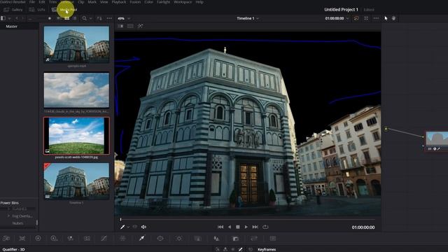 How to SKY REPLACEMENT in Davinci Resolve Studio 18 | Tutorial смотреть онлайн
