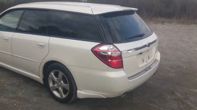 Видео-тест автомобиля Subaru Legacy (BP9, 2007г, EJ253, белый)