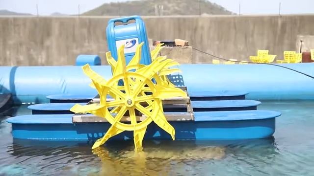 Аэратор для Пруда Плавающий - 4 лопасти - 220V - 1.5 КВт (2 л.с.) - Гарантия 12 месяцев смотреть онлайн