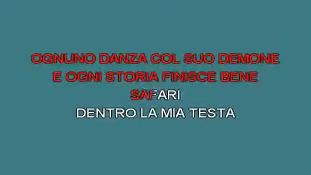 Safari Jovanotti & Sangiorgi Giuliano [karaoke] [karaoke] смотреть онлайн