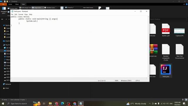 ✍️ Writing & Running Java Code Using Notepad | Simple CMD/Terminal Guide смотреть онлайн