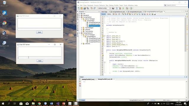 JAVA TCP Testing смотреть онлайн