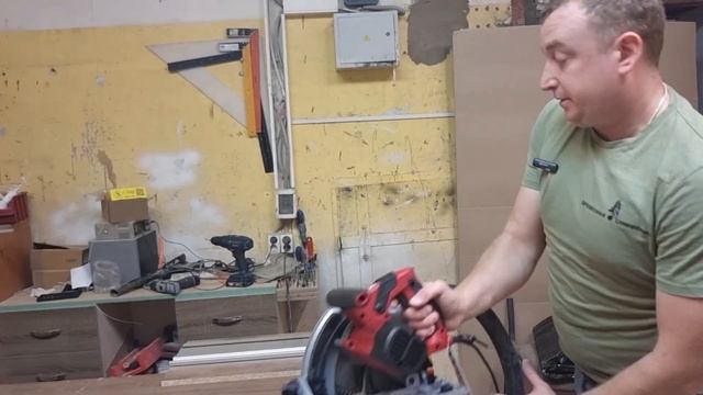 Погружная пила Зубр ПП-55Н пилит без сколов! Правда или обман! Тест новой пилы из коробки!