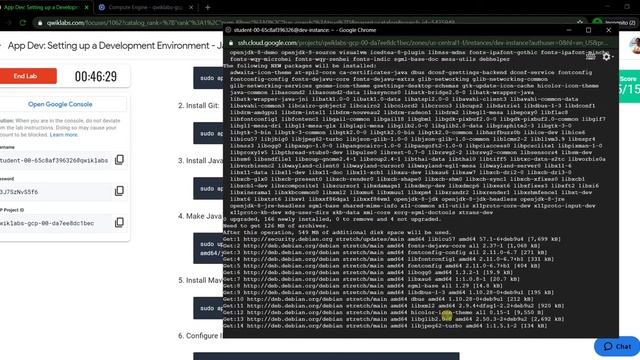 App Dev Setting up a development environment Java (Debian 9 ver.) смотреть онлайн