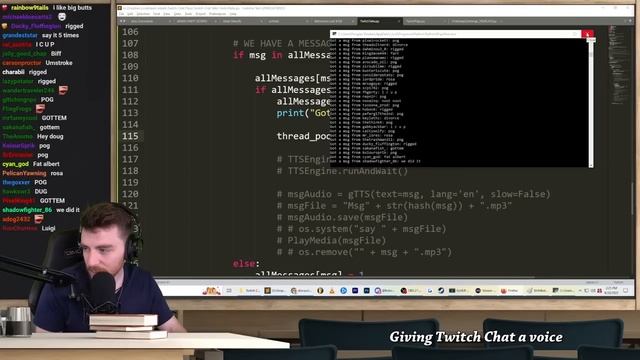 Programming a voice for Twitch Chat. Then Randomized Zelda (VOD) смотреть онлайн