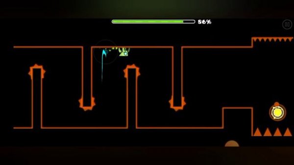 КАК СОБРАТЬ 2 МОНЕТКИ В Geometry Dash SubZero  В УРОВНЕ NOCK EM