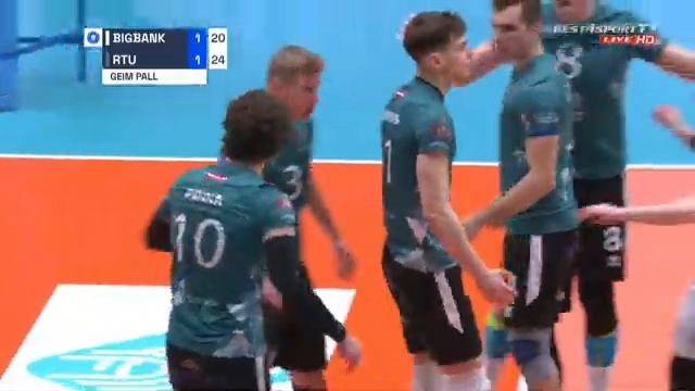 Baltijas līga volejbolā vīriešiem FINĀLS: BIGBANK Tartu - RTU/Robežsardze/Jūrmala смотреть онлайн