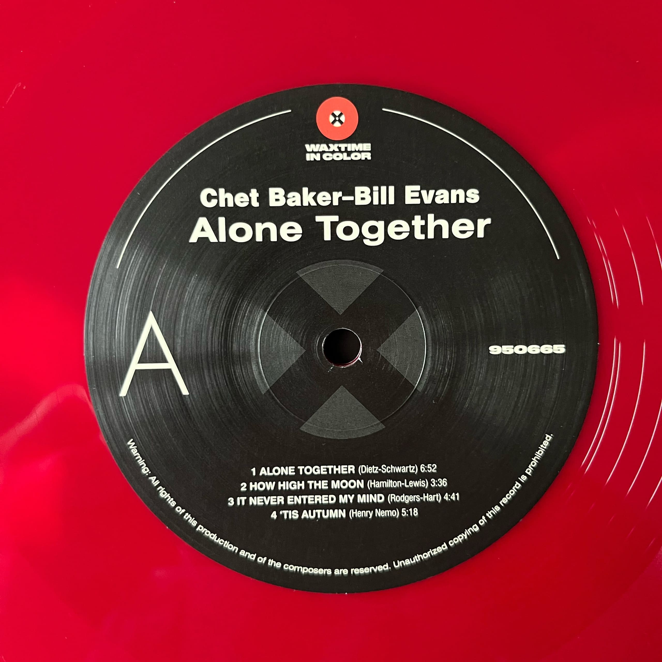 Chet Baker - Bill Evans - Alone Together (side A) смотреть онлайн