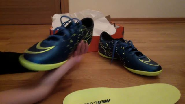 обзор бутс Nike Mercurial Victory V IC смотреть онлайн
