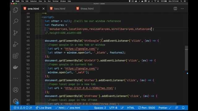 Tab, Window, and iFrame control with window.open смотреть онлайн