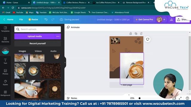 How to Design Instagram Post with Canva? | Canva Tutorial смотреть онлайн