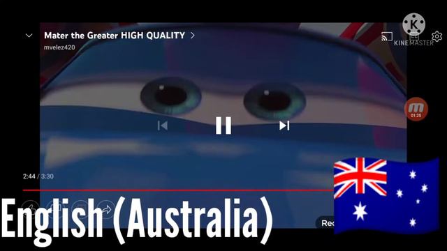 Cars Toons - Lightning McQueen Scream In 10 Languages