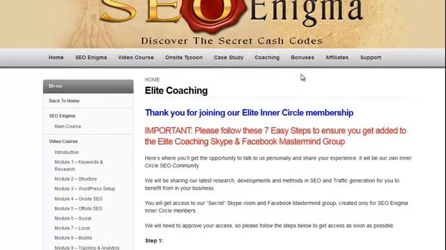 SEO Enigma Reloaded Review Watch Video Introducing SEO Enigma Reloaded смотреть онлайн