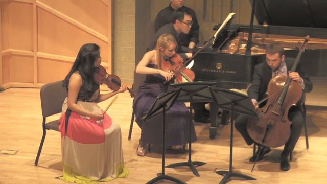 Johannes Brahms Piano Quartet No. 3 in C minor - II. Scherzo: Allegro - Omega Ensemble смотреть онлайн
