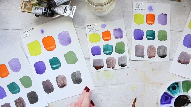 Jackson's Watercolour Paper Block Comparison | PART 2 | DEMO + 3 TESTS смотреть онлайн