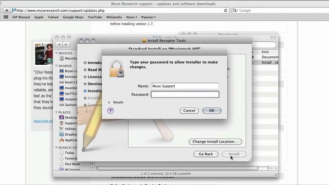 Installing Receptor Muse Tools (AKA Remote Control) смотреть онлайн