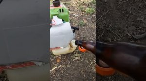 Четырехтактная мотокоса.