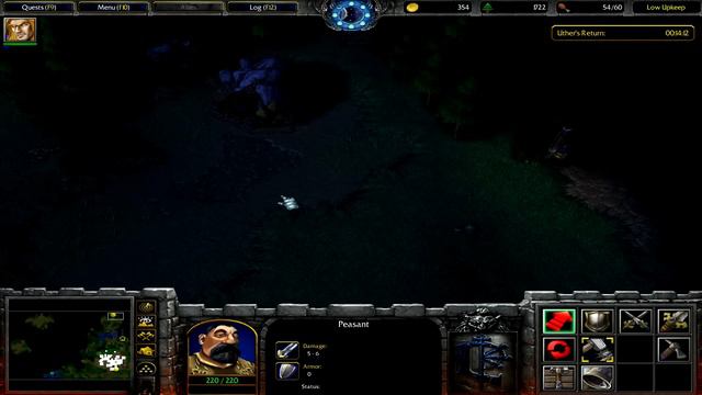 Enhanced Warcraft III Human Campaign Chapter 5 March of the Scourge смотреть онлайн