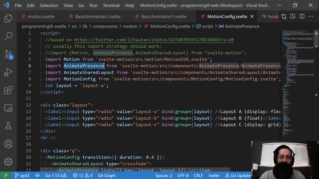 A quick introduction to the Svelte-Motion library смотреть онлайн