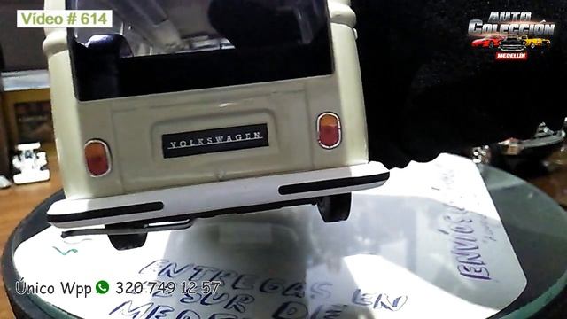 Volkswagen Type 2 Bus 1972 - Escala 1/24 - Welly - Exhibición - Deja tu comentario смотреть онлайн
