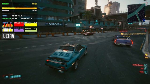 Cyberpunk 2077 | RTX 3070 | 2K, all settings tested смотреть онлайн
