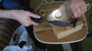 Как научиться паять медные моножильные провода.