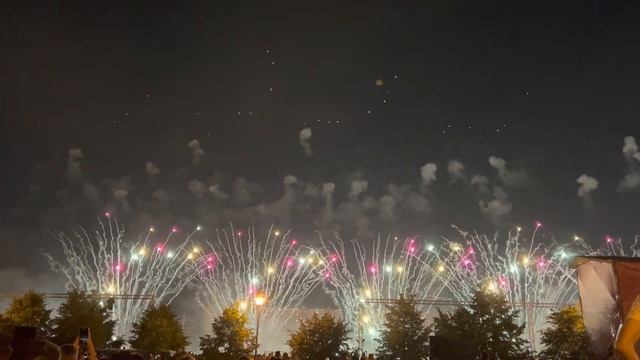 Fireworks Festival In Moscow, Russia