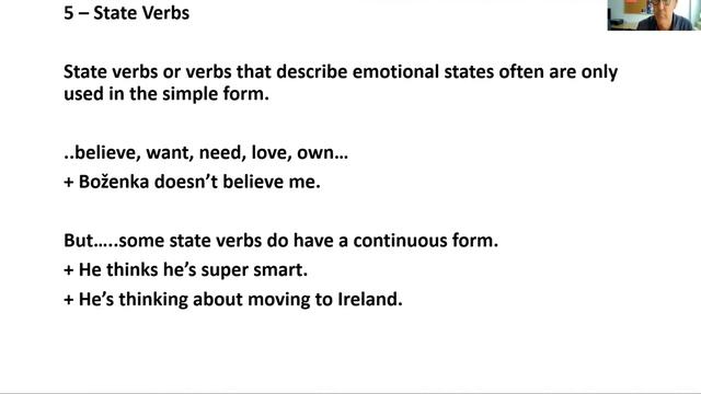 English Seminar 1 - Present Tense смотреть онлайн
